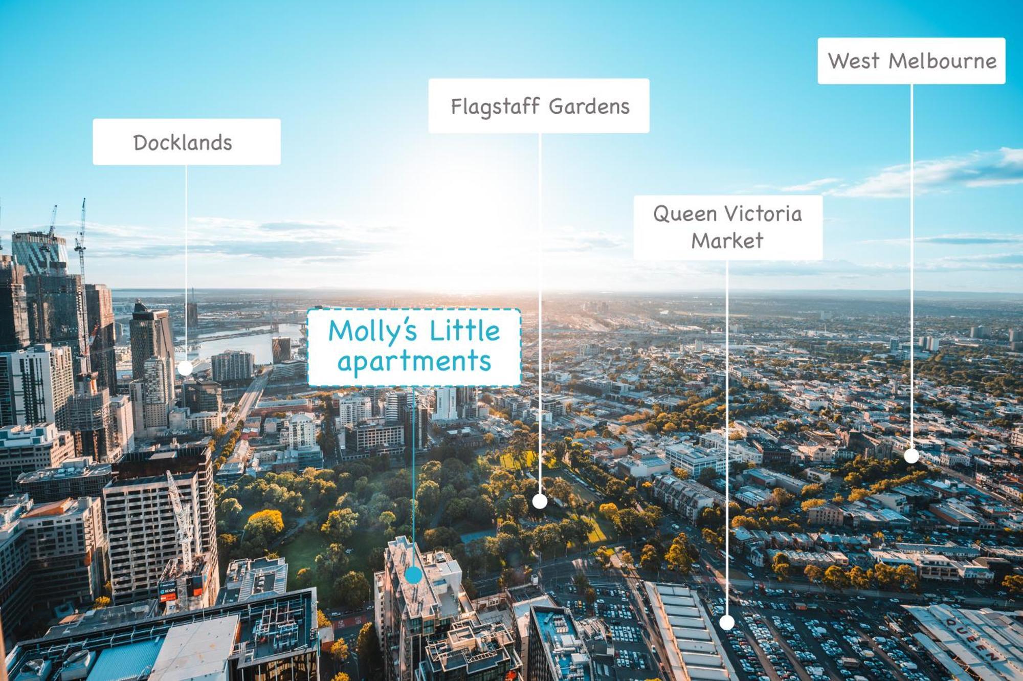Molly'S Little Apartments Melbourne Exterior foto
